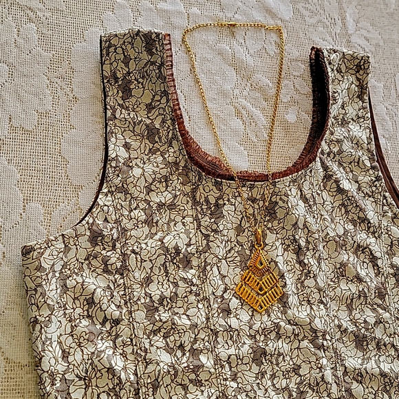 Christopher & Banks XL Lace & Ruffle Trim Tank Cami Under Shirt - Picture 2 of 7